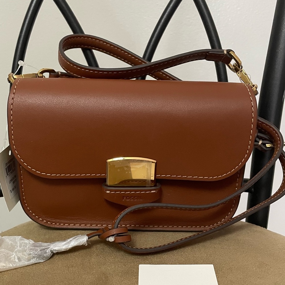 Fossil Lennox Flap Bag SM Crossbody - Picture 6 of 8